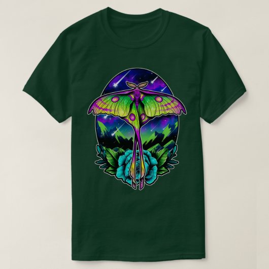Comet Moth T-shirt (Design voorkant)