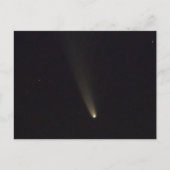 Comet NEOWISE in Night Sky Briefkaart (Voorkant)