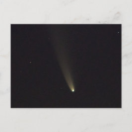 Comet NEOWISE in Night Sky Briefkaart