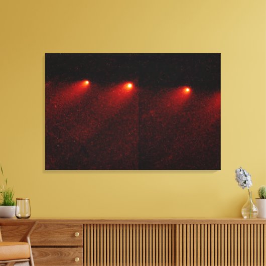 Comet P:Shoemaker-Levy 9 Canvas Afdruk (Insitu (Woonkamer))