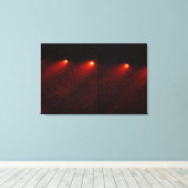 Comet P:Shoemaker-Levy 9 Canvas Afdruk (Insitu (Houten vloer))