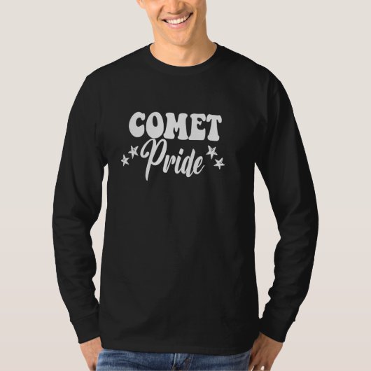 Comet Pride High School Comets Sportteam Kometen T-shirt (Voorkant)
