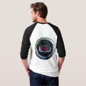 Comet raglan t-shirt (Achterkant volledig)
