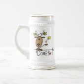 Comet Reindeer Kerstoverhemden en cadeautjes Bierpul (Links)