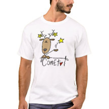 Comet Reindeer Kerstoverhemden en cadeautjes
