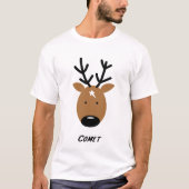 Comet Reindeer T-shirt (Voorkant)