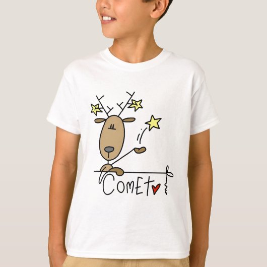 Comet Reindeer Tshirts en Gifts (Voorkant)