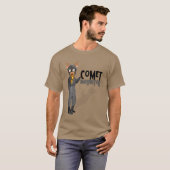 Comet Santa's Reindeer The Aviator T-shirt (Voorkant volledig)