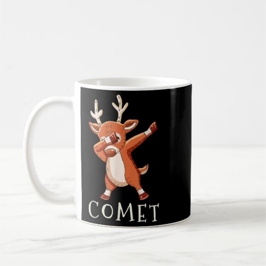 Comet Santas Reindeers Family Matching Outfit Chri Koffiemok (Links)
