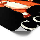 Comet Santas Reindeers Family Matching Outfit Chri Poster (Hoek)