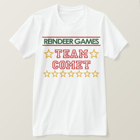 Comet Shirt licht (Design voorkant)