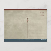 Comet uit het Augsburg-wonderboek CC0477 Briefkaart (Achterkant)