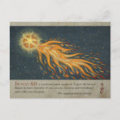 Comet uit het Augsburg-wonderboek CC0477 Briefkaart (Voorkant)