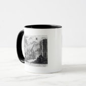 Comet van Halley, waargenomen in 1759 door Cassini Mok (Voorkant links)