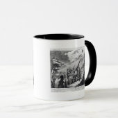 Comet van Halley, waargenomen in 1759 door Cassini Mok (Voorkant rechts)