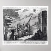 Comet van Halley, waargenomen in 1759 door Cassini Poster (Voorkant)