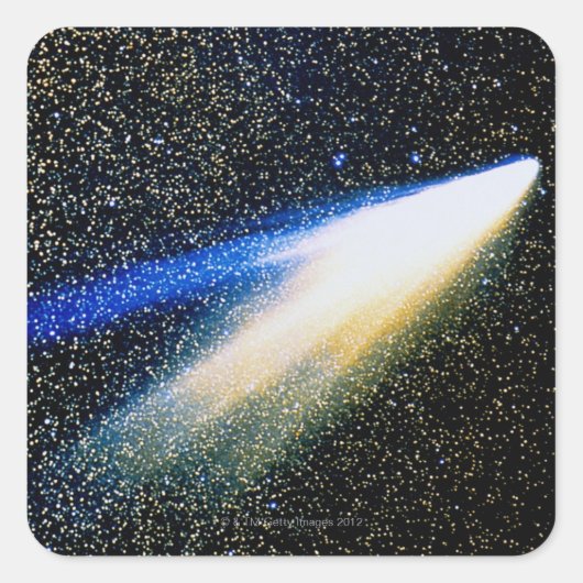 Comet West Vierkante Sticker (Voorkant)