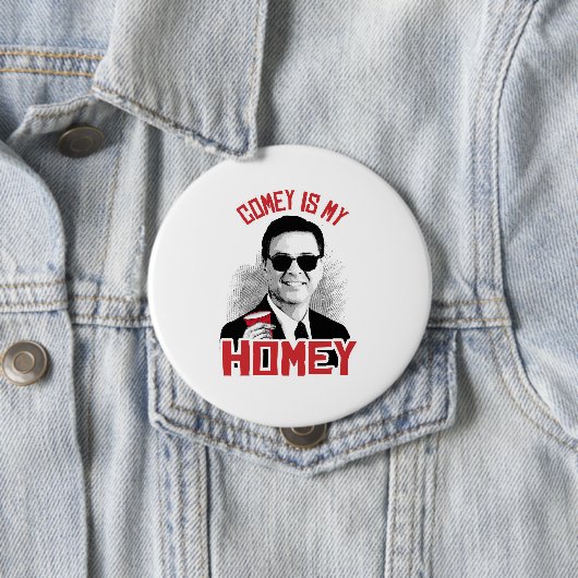COMEY IS MIJN HUIS - -  RONDE BUTTON 4,0 CM (In situ)