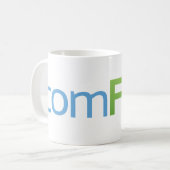 comF5-"Logo-standaard Koffiemok (Voorkant links)