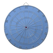Comflower Blue #6B95D0, koud Paars dartboard Dartbord (Voorkant)
