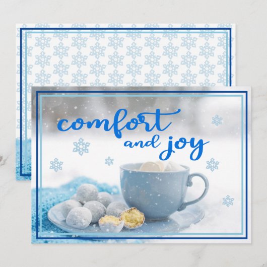 Comfort and Joy Flat Kaart (Voorkant / Achterkant)