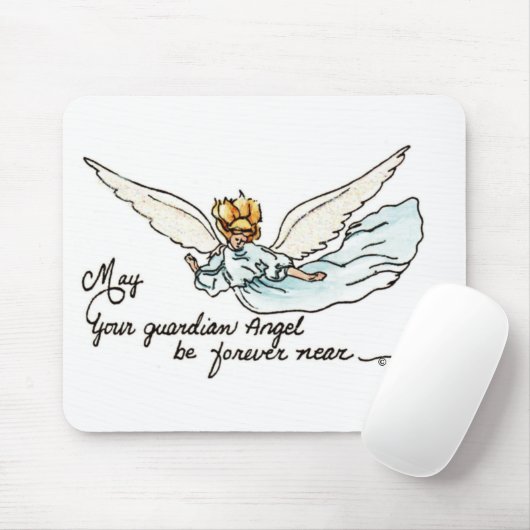 Comfort Angel Gracly Near Waterverf Muismat (Met muis)