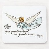 Comfort Angel Gracly Near Waterverf Muismat (Voorkant)