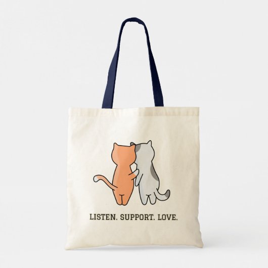 Comfort Cats | Tote bag (Achterkant)