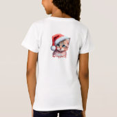 Comfort Colors® Kerstmeisjes T-shirt (Achterkant)