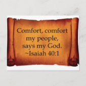 Comfort, Comfort mijn mensen Briefkaart (Voorkant)