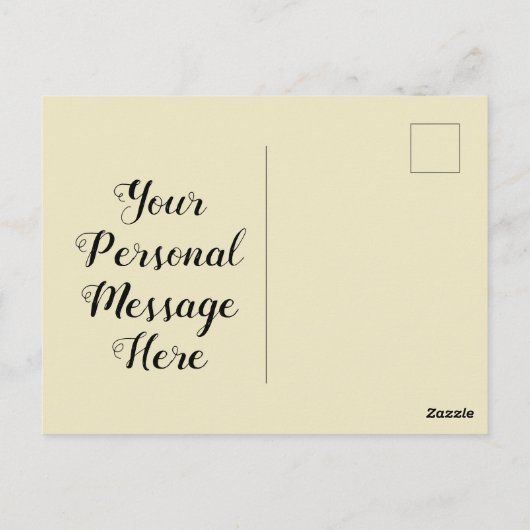 Comfort en Joy Briefkaart (Achterkant)