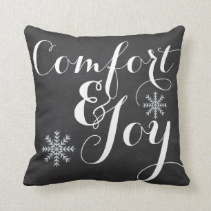 Comfort en Joy Chalkboard Kussen