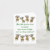 Comfort en Joy Feestdagen Kaart (Voorkant)