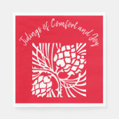 Comfort en Joy Napkins Servet (Voorkant)