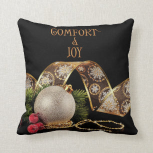 Comfort en Joy Ornament met lint Kussen