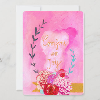 comfort en joyday card feestdagenkaart