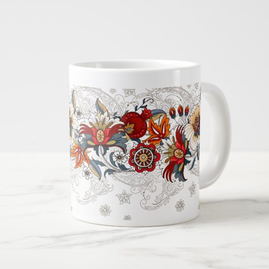 Comfort en veelzijdigheid Jumbo Coffee Mok (Voorkant rechts)