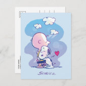 Comfort en veiligheid | Charlie & Snoopy Hug Briefkaart (Voorkant / Achterkant)