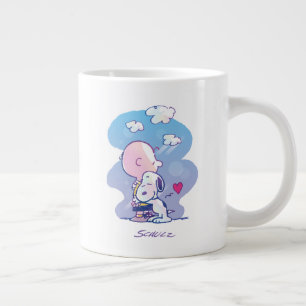 Comfort en veiligheid   Charlie & Snoopy Hug Grote Koffiekop