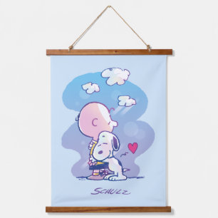 Comfort en veiligheid Charlie & Snoopy Hug Hangend Wandkleed