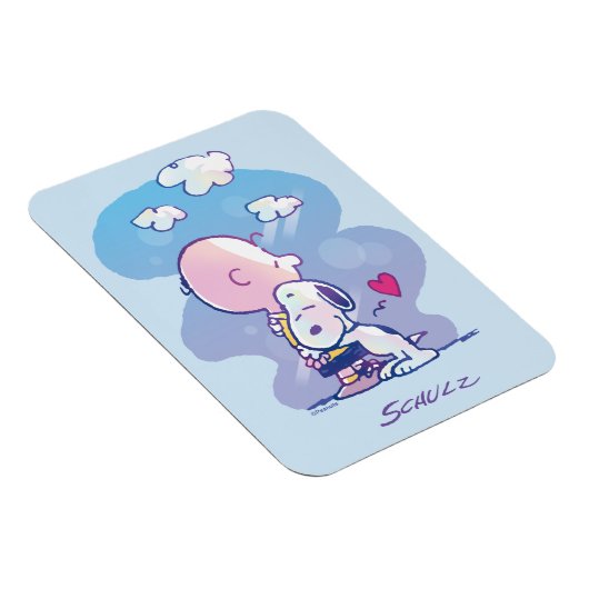 Comfort en veiligheid | Charlie & Snoopy Hug Magneet (Rechterzijde)