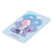 Comfort en veiligheid | Charlie & Snoopy Hug Magneet (Linkerzijde)
