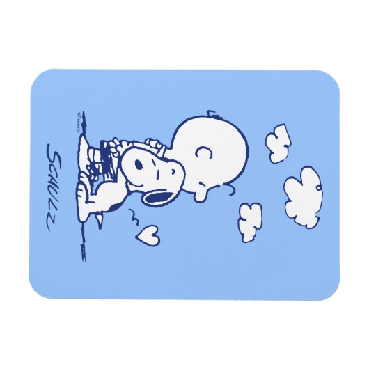 Comfort en veiligheid | Charlie & Snoopy Hug Magneet (Horizontaal)