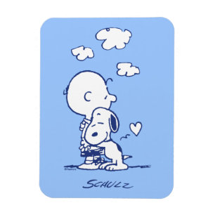 Comfort en veiligheid   Charlie & Snoopy Hug Magneet