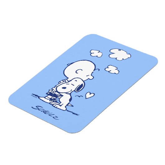 Comfort en veiligheid | Charlie & Snoopy Hug Magneet (Linkerzijde)