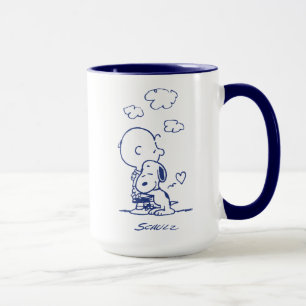 Comfort en veiligheid   Charlie & Snoopy Hug Mok