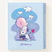 Comfort en veiligheid | Charlie & Snoopy Hug Notitieboek (Achterkant)