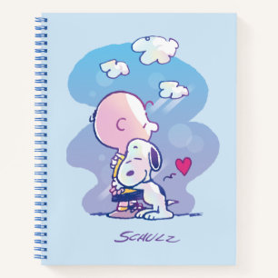 Comfort en veiligheid   Charlie & Snoopy Hug Notitieboek