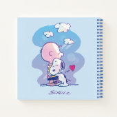 Comfort en veiligheid | Charlie & Snoopy Hug Notitieboek (Achterkant)