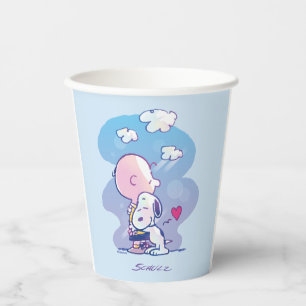 Comfort en veiligheid   Charlie & Snoopy Hug Papieren Bekers
